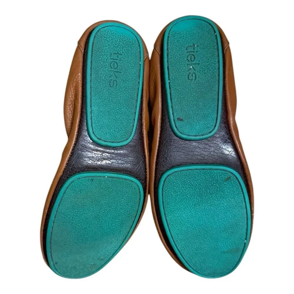 Womens Tieks by Gavrielli Chestnut Brown Size 7 Women Ballet Flats